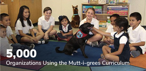 5,000 Organizations Using the Mutt-i-grees Curriculum